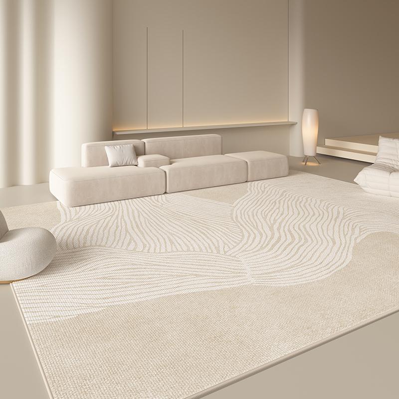 Japanese Minimalist Rugs Fluffy Soft Plush Floor Mat Thicken Non-slip Lounge Carpet for Living Room Bedroom Decor