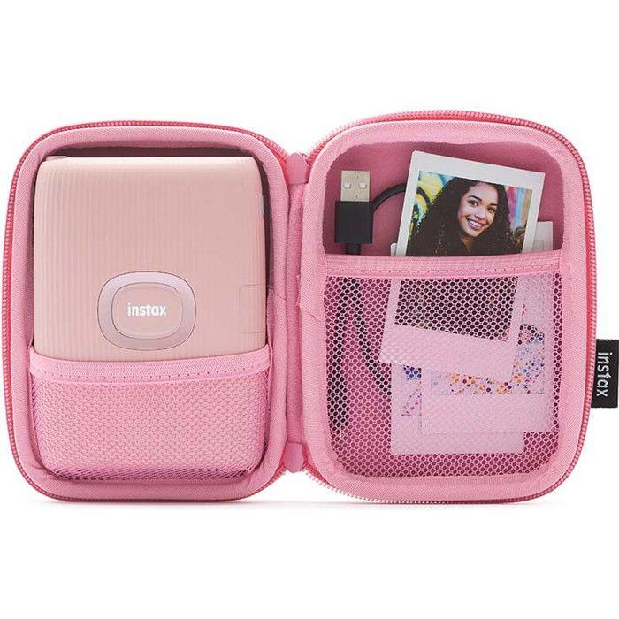 Fujifilm instax mini link housse rose