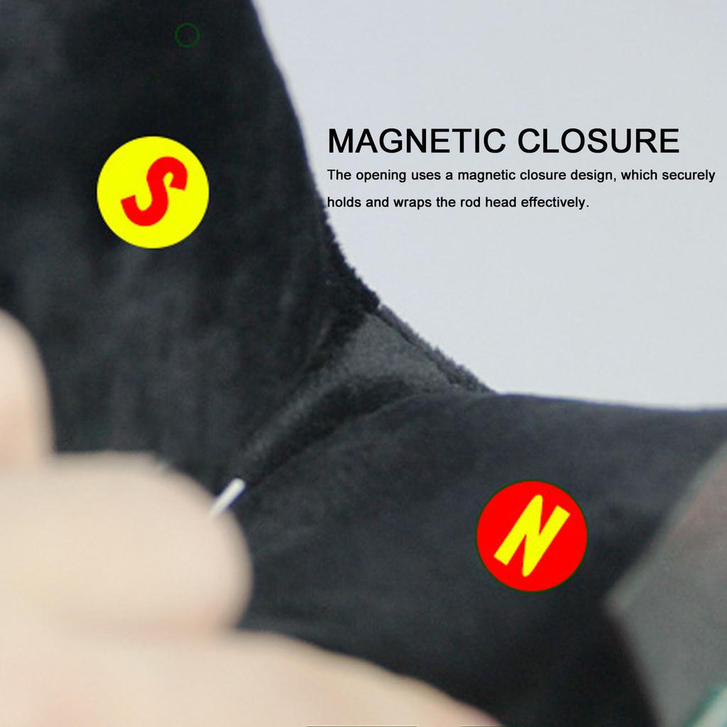 Dinosaur Shaped Golf Putter Head Cover Headcover Golf Blade Putter Cover PU Waterproof Fabric Soft Lining