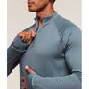 Gymshark Running 1 4 Zip Iron Blue A3c1o Uctm