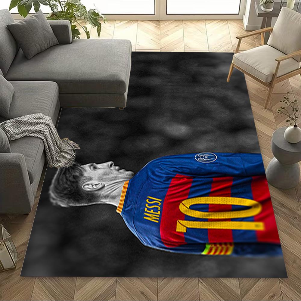 Tapis Design Légende Inter Milan pour Entrée Décorer pièce Cuisine Couloir Tapis Antidérapant Bureau Décoration Maison Idée Cadeau Parfaite pour Anniversaire/Noël