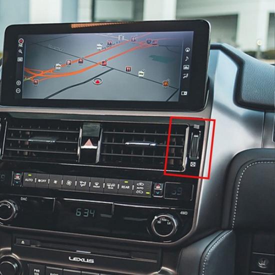 Car Dashboard Air vent Mount Phone Holder Bracket For Lexus GX460 -23