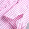 2022 Spring/Summer Women's Chic Striped Long-Sleeve Pointed Collar Loose Shirt