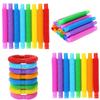 Connecting Stretching Twisting Telescopic Pop Tubes Stretchable Tubes For Kids Creative Fun