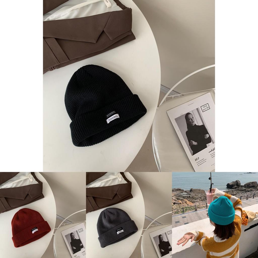 Trendy Korean Minimalist Beanie For Women In Various Colors For Cold Seasons