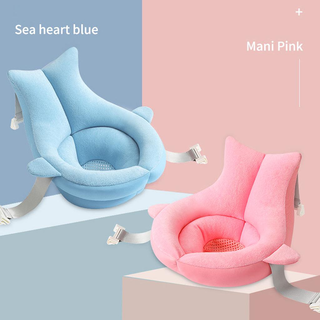 Baby Bathtub Cushion Soft Skin Friendly Floating Infant Sink Bath Support Mat for Newborn Type 1
