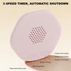 Haut-parleur fin pour le sommeil compatible Bluetooth avec bruit blanc et arrêt automatique pour la relaxation au coucher et un meilleur sommeil
