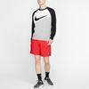 Nike Spliced Round Neck Pullover Sweatshirt Men Tops Black BV5305-064