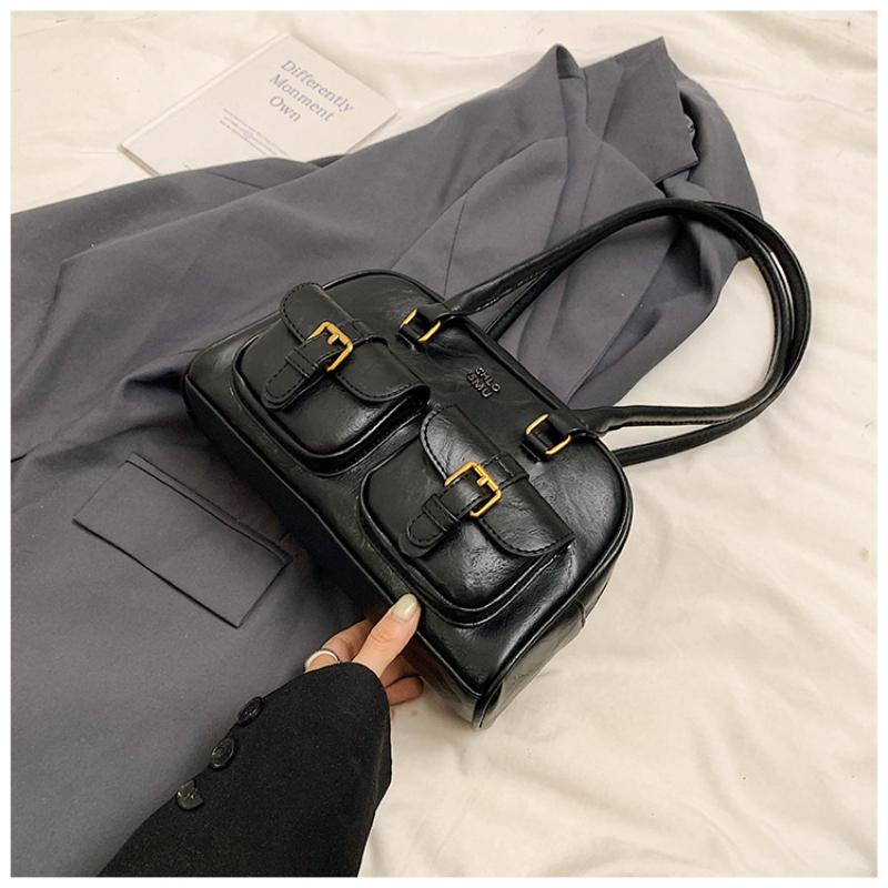 

Женская осенняя винтажная сумка Boston, сумка через плечо Commuter Handheld