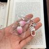 1Pcs Cute Fruit Charm Phone Accessory Attractive Strawberry Pendant Phone Adornment Keychain Accessory For Lovers