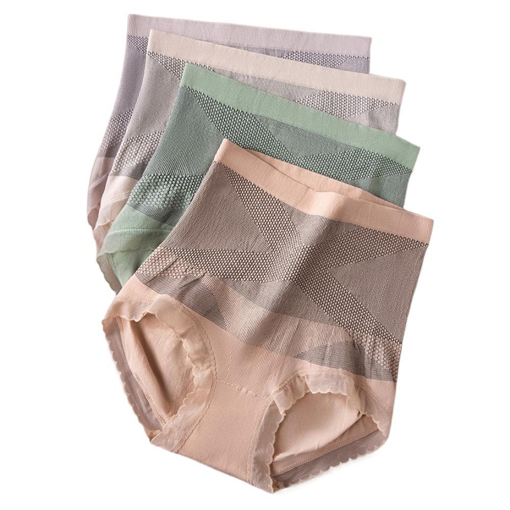 Hohe Taille Nachgeburtlicher Bodyformer Baumwollzwickel Bauchkontrolle Unterwäsche Nahtlose Shapewear Damen