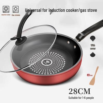 Wutuo 28cm Non-Stick Frying Pan with Lid
