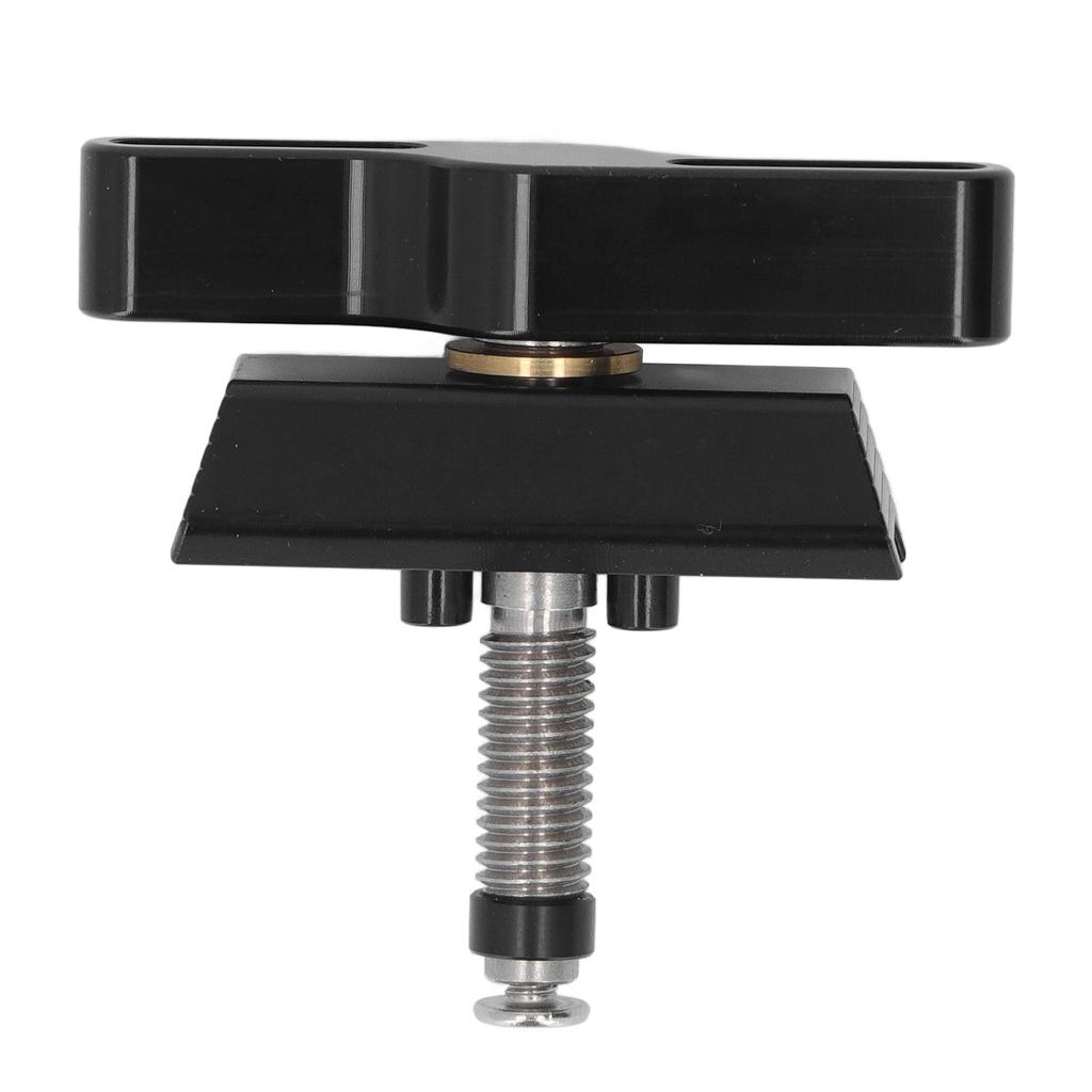 Klapprad Scharnierklemme Aluminiumlegierung Klapp C-Schnalle Reparaturteile Schwarz eloxiert