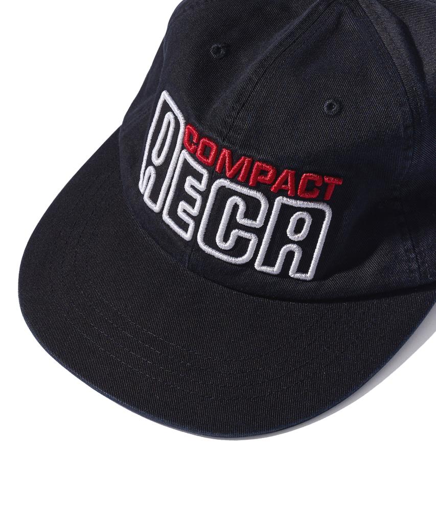 AECA Compact Aeca Flat Brim Cap-Black
