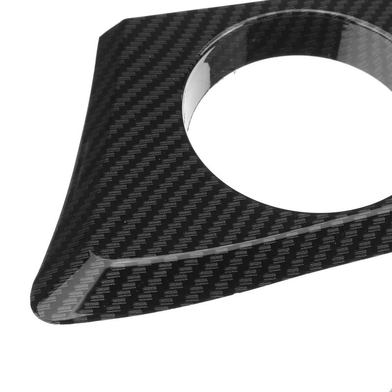 (LHD) For BMW 1 Series E81 E82 E87 E88 Glossy Black Carbon Look Car Drink Cup Holder Water Beverage Holder