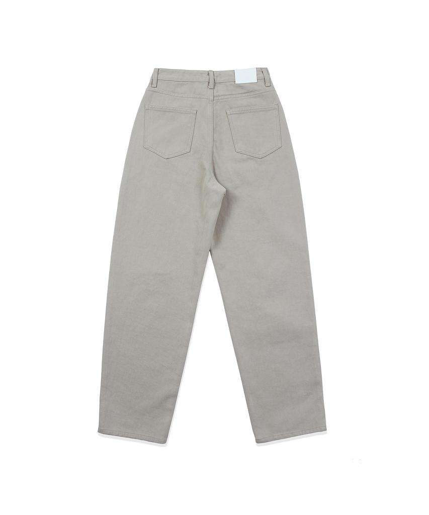 COTTON BELL Cotton Tapered Pants - Beige