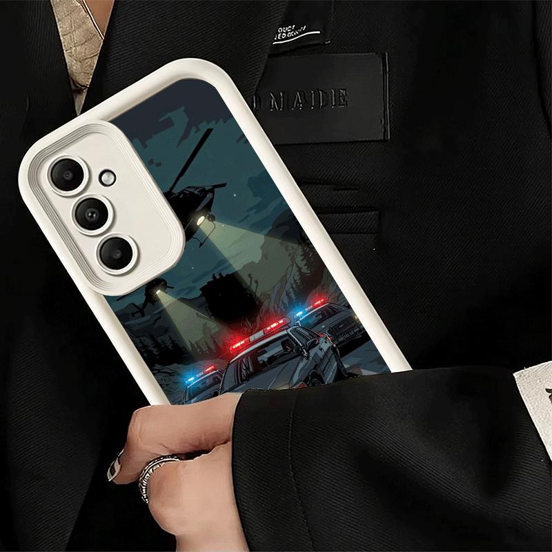 Phone Case for Samsung Galaxy A17 A16 A15 A14 A13 Police FBI ID Card Swat A56 A36 A26 A55 A35 A25 A54 A34 A24 A53 A33 A23 A07 A0