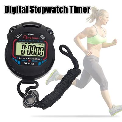 Temporizador Deportivo Digital Multifunción LCD Cronómetro Deportivo Clásico Cronómetro Electrónico