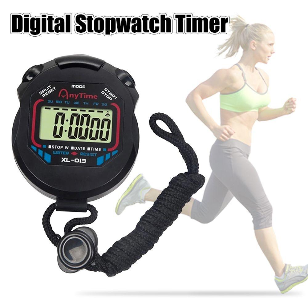 Handheld Multi-Function Digital Sports Timer LCD Electronic Stopwatch Sports Stop Watch