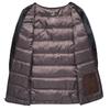 Winter Cashmere Jacket with Woolen Down Liner for Middle-Aged & Elderly Men - Short Stand Collar
