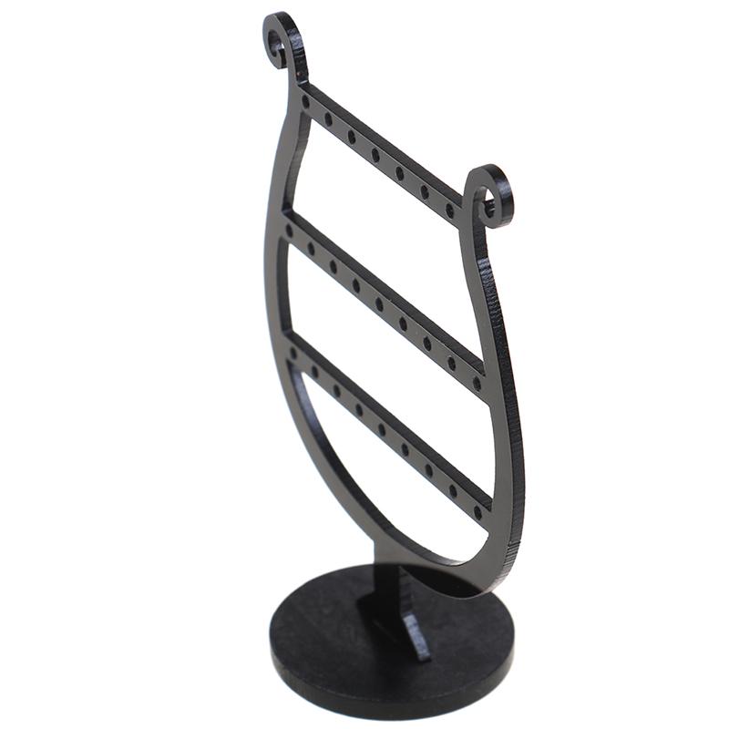 1Pc 2In1 Stud 25Hole Earrings Jewelry Box Display Stand Bottle Shape Holder