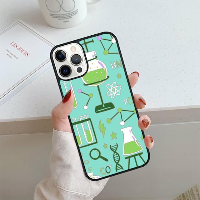 Science Studies Icon Phone Case For iPhone 17 Air 13 12 14 15 16 Cover For Apple 14 15 16 Pro Max Plus Coque