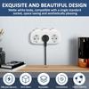 Multi Plug EU Socket Adapter With ON/OFF Individual Switch 250V European Standard Multiple Electric Sockets AC Power Converter