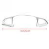 Auto Lenkrad Rahmen Trim Dekorative Aufkleber Silber Chrom für Mercedes Benz E W213 C W205 GLC X253 Auto