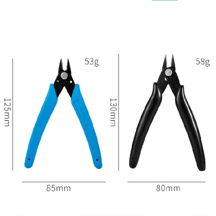 Diagonal Head Miniature Pliers High Durability Stainless Steel Construction For Crafts Jewelry Making And Model Building