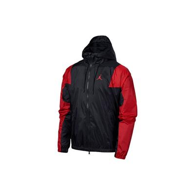 Color Block Casual Sports Hooded Jacket Men Jackets Black DA9833-010