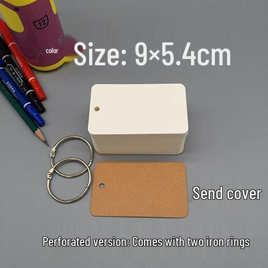 DIY Blank Postcards: Creative Writing, English Word, and Pinyin Greeting Cards