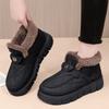 Women's Shoes Winter Snow Boots Velvet Thickened Locking Warm Cotton Shoes Fashion Versatile Casual Cotton Boots Short Boots