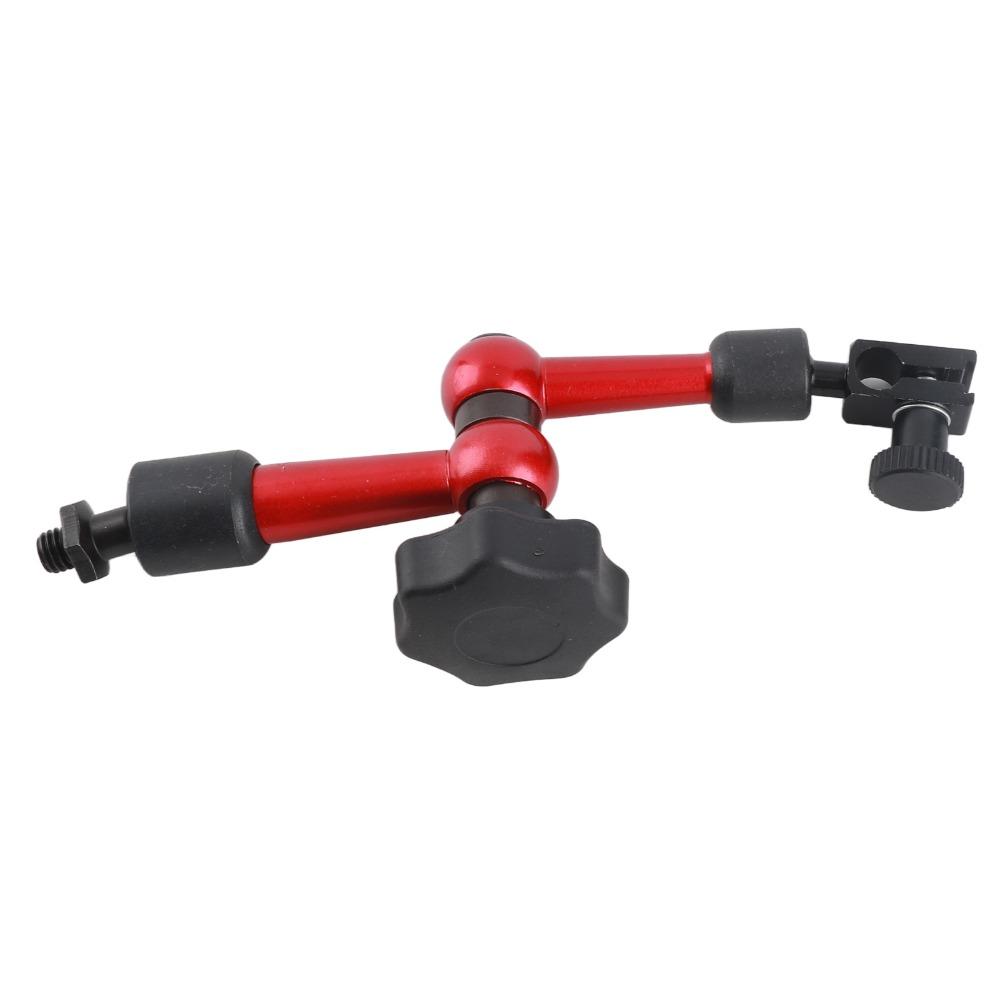 Adjustable Universal Base Holder Aluminum Alloy Dial Indicator Gauge  Workpiece Measurement
