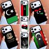 Libyen Flagge Handyhülle für iPhone 17ProMax 12 13 14 15 16e 17 Pro Max Plus Air Cover