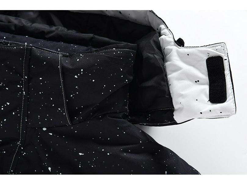 Unisex-Winterskianzug: Winddichte, wasserdichte und warme Ski- & Snowboardjacke für alpine Abenteuer