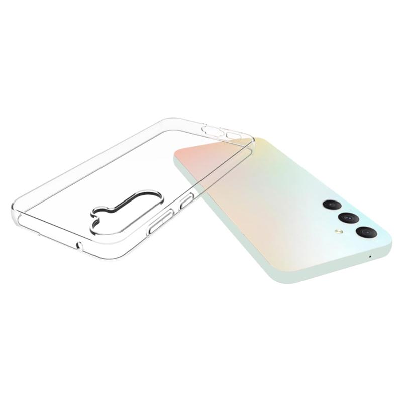 

For Samsung Galaxy S23 FE Watermark-Free Phone TPU Case Transparent Glossy Phone Cover A