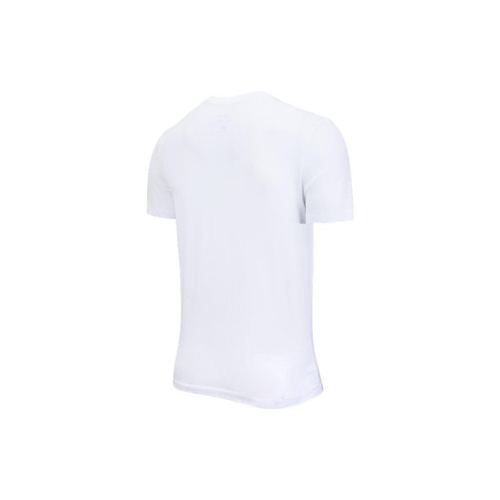 Nike T Shirts Men's White Crew Neck Moderate Straight Fit DD9350-100