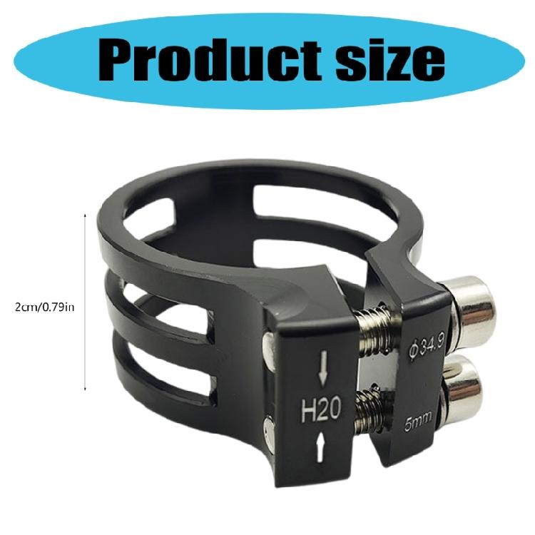 Premium-Aluminiumlegierungen Fahrradsitze Rohrschellen Fahrradsattelstütze Rohrschellen für Familienausflüge und Radfahrer