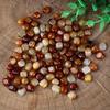 Natural Hetian Jade Loose Beads: Beautiful Color & Shape, Skin Intact, Perfect for DIY Stringing, Accessory, and Spacer Beads.