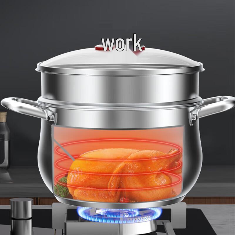 KBH Flagship Stainless Steel Honeycomb 3-Piece Cookware Set