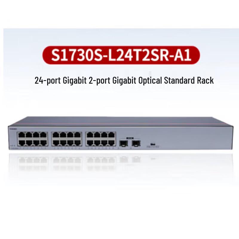 

Huawei S1730S-L24T2SR-A1 24-Port Gigabit Switch