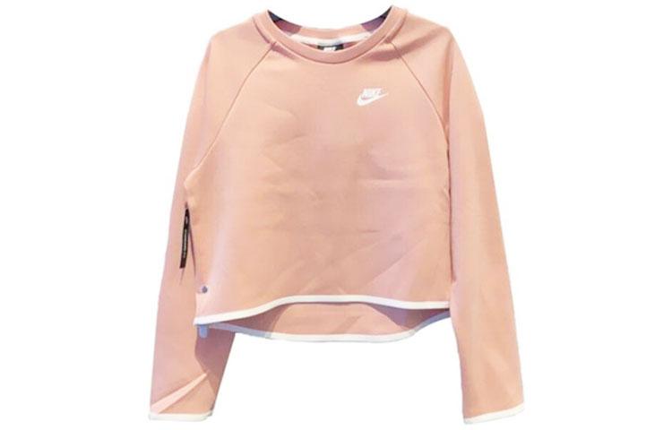 Nike Sweatshirt Women s Pink White BV3452-606 S