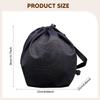 Basketball Bag Crossbody Drawstring Mesh Storage Shoulder Sports Ball Organizer Pouch Carrying with