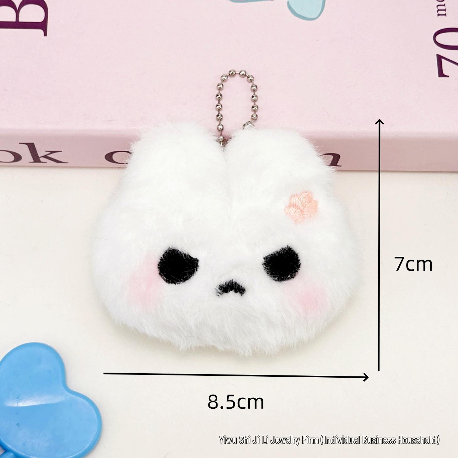 Pacha Star Cartoon Plush Squeaky Pendant - Cute KT Figure Backpack Accessory
