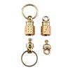 Detachable Car Keychain 360 Degree Swivel Quick Release Keychain Titanium Zinc Zinc Alloy Keychain  Gifts
