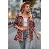 Autumn New Women's Leopard Print Long-sleeved Jacket Coat for Women