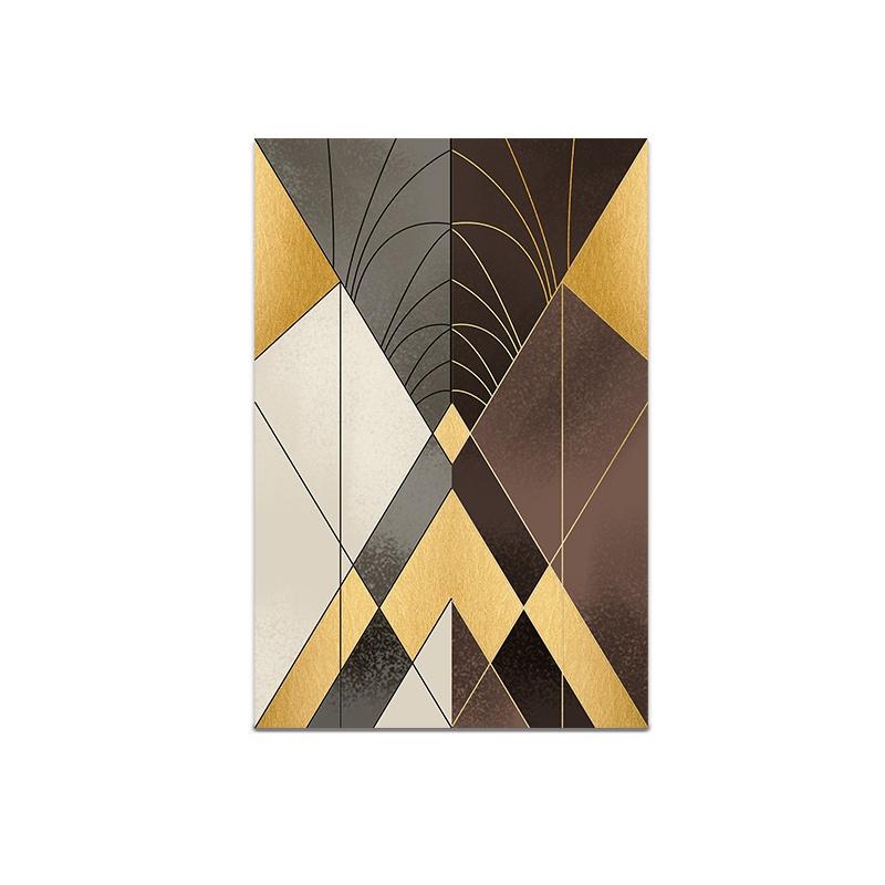 Abstract White Flower Canvas Painting Poster Green Leaves Wall Art Print Decorative Picture Modern Living Room Home Decor Unframed
