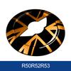 Car Steering Wheel Sticker Interior Styling Accessories Union Jack Style For Mini Cooper R50 R52 R53 2001 2002 2003 2004 2005