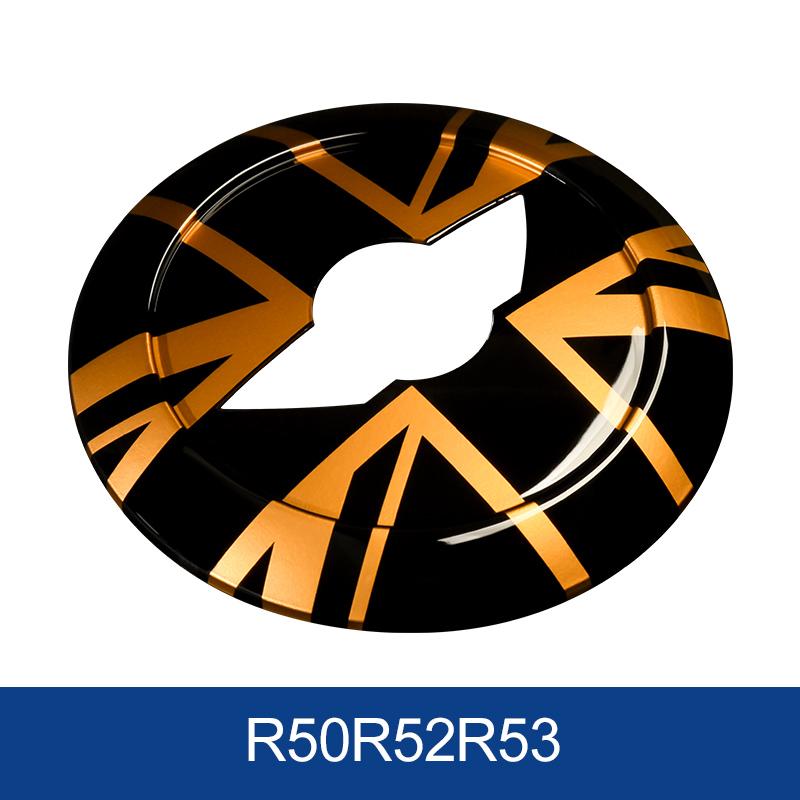 Car Steering Wheel Sticker Interior Styling Accessories Union Jack Style For Mini Cooper R50 R52 R53 2001 2002 2003 2004 2005