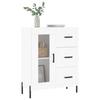 Sideboard Weiß 69,5 x 34 x 90 cm Holzwerkstoff